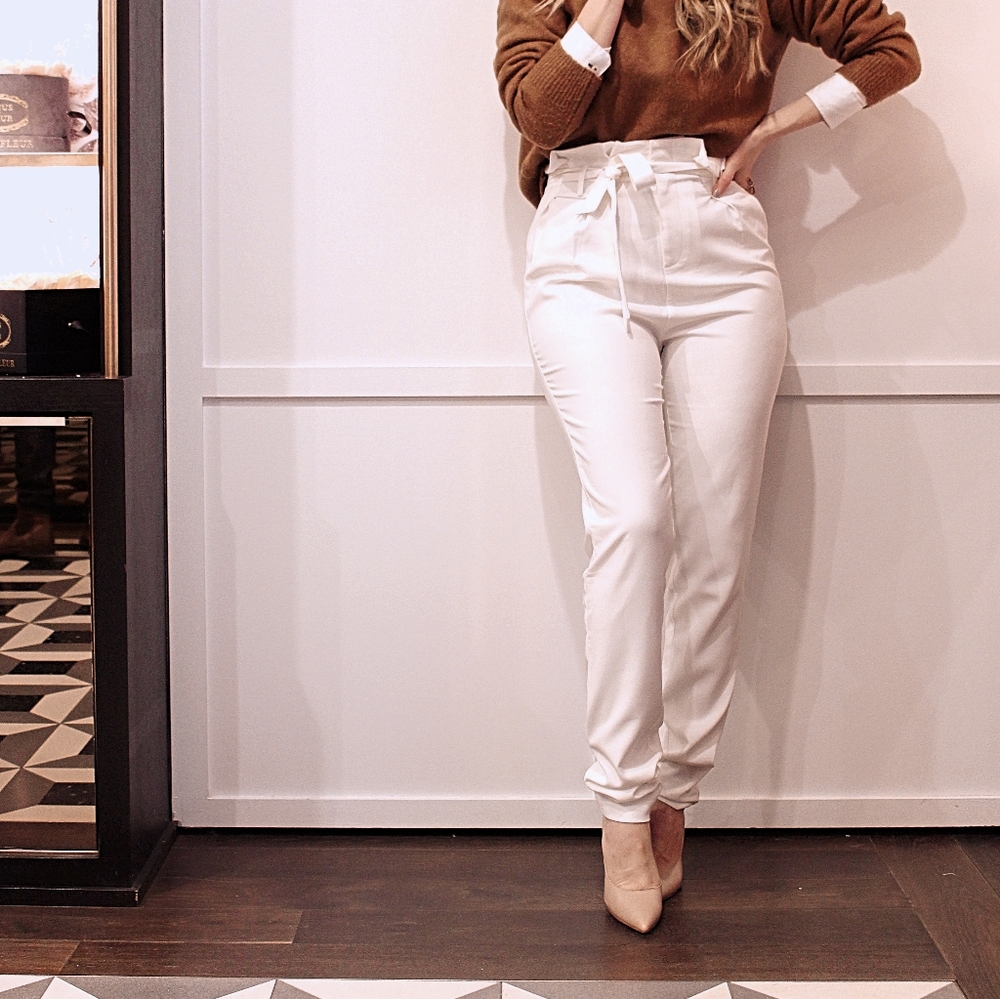 White pants